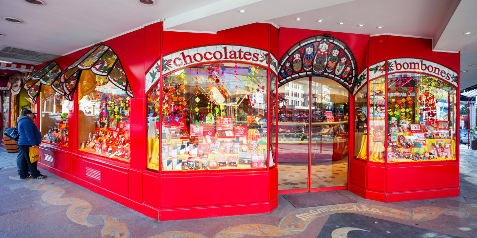 loja de chocolate