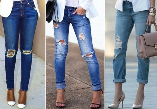 Jeans rasgado: a tendência que está de volta