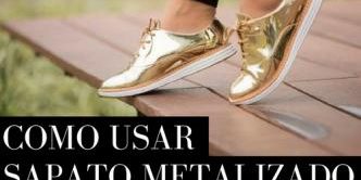 sapatos metalizados 2019