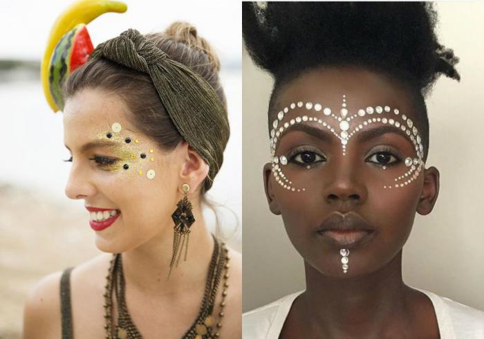 10 ideias de maquiagem para o Carnaval