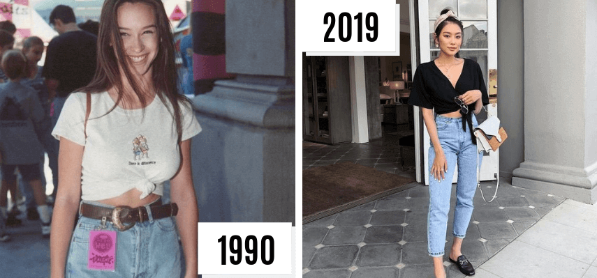 roupas da moda anos 90