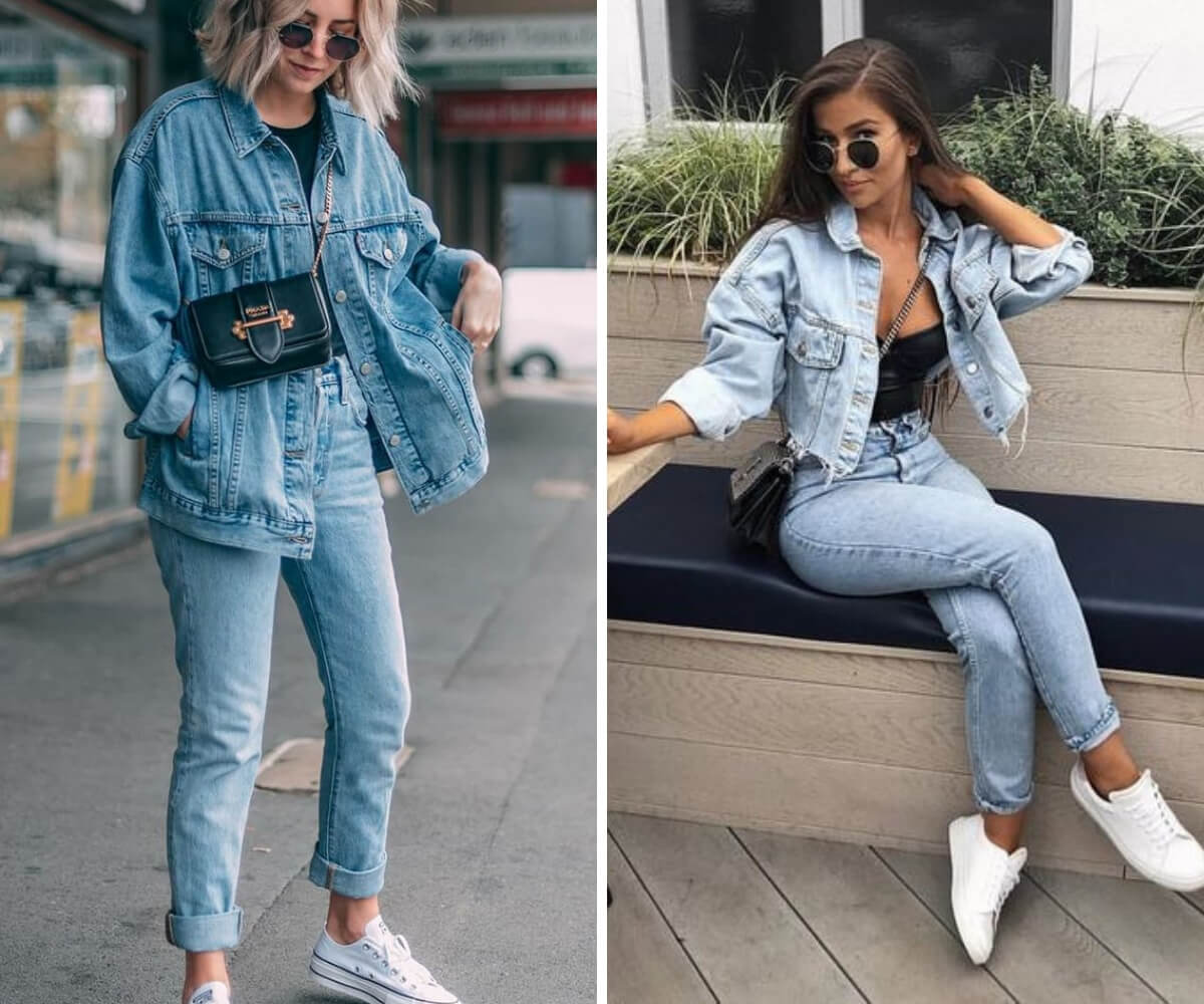 jaqueta jeans mais comprida